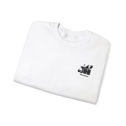 Good Life Sweatshirt Black & White - White