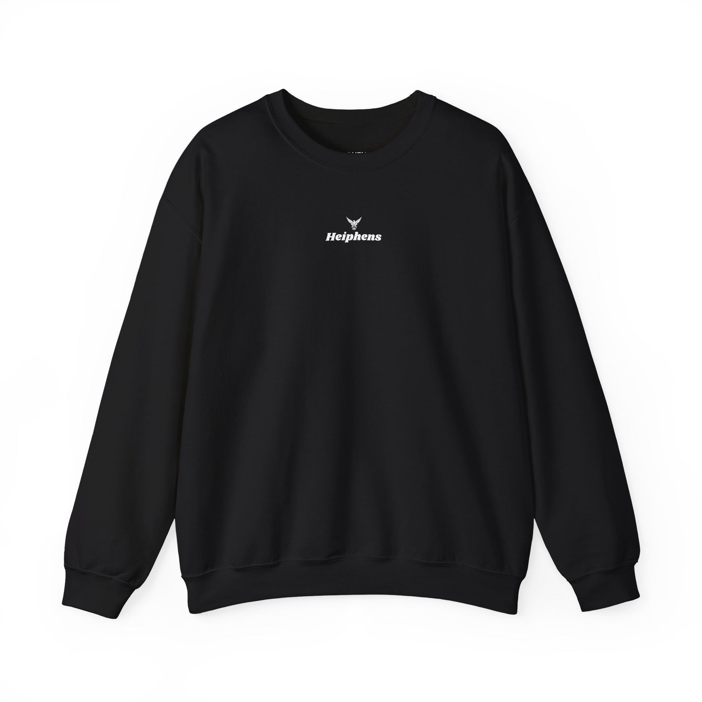 Happy Sweatshirt Black & White - Black